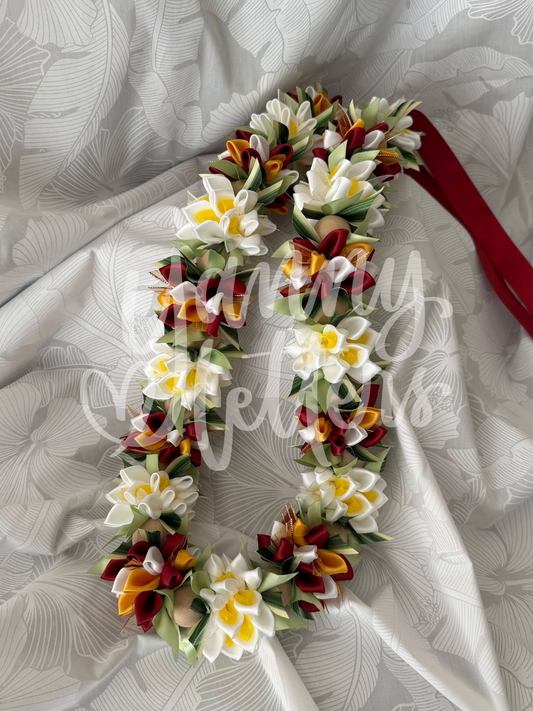 Ruby Garden Lei ♥️