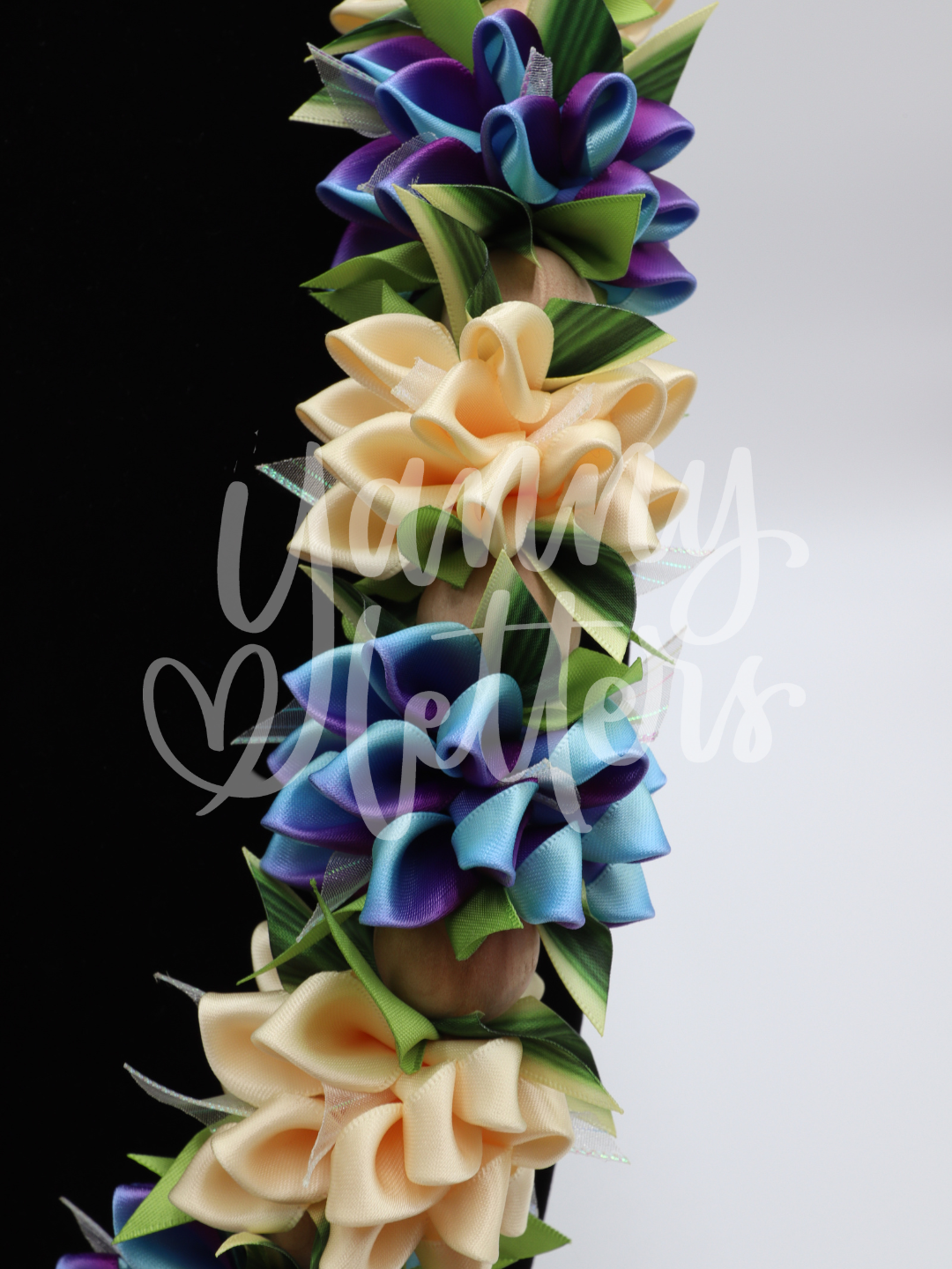 Blue Dendobrium Lei | Aloha Collection
