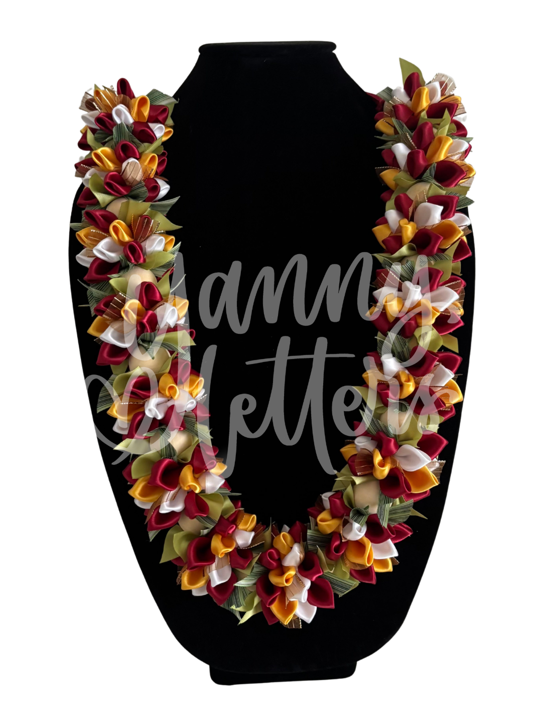 Maroon Majesty Lei | Ohana Collection