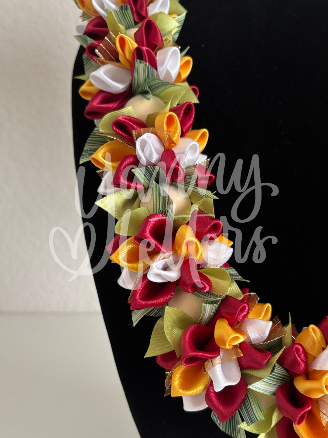 Maroon Majesty Lei | Ohana Collection