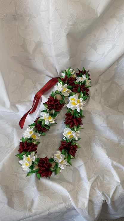 Crimson Plumeria Lei 💋